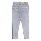 LEVI'S 721 High Rise Skinny Womens Jeans Blue Slim Skinny Denim Light W32 L28