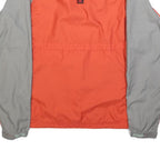 THE NORTH FACE Womens Orange & Grey Lightweight Jacket S Polyester Blend Zip