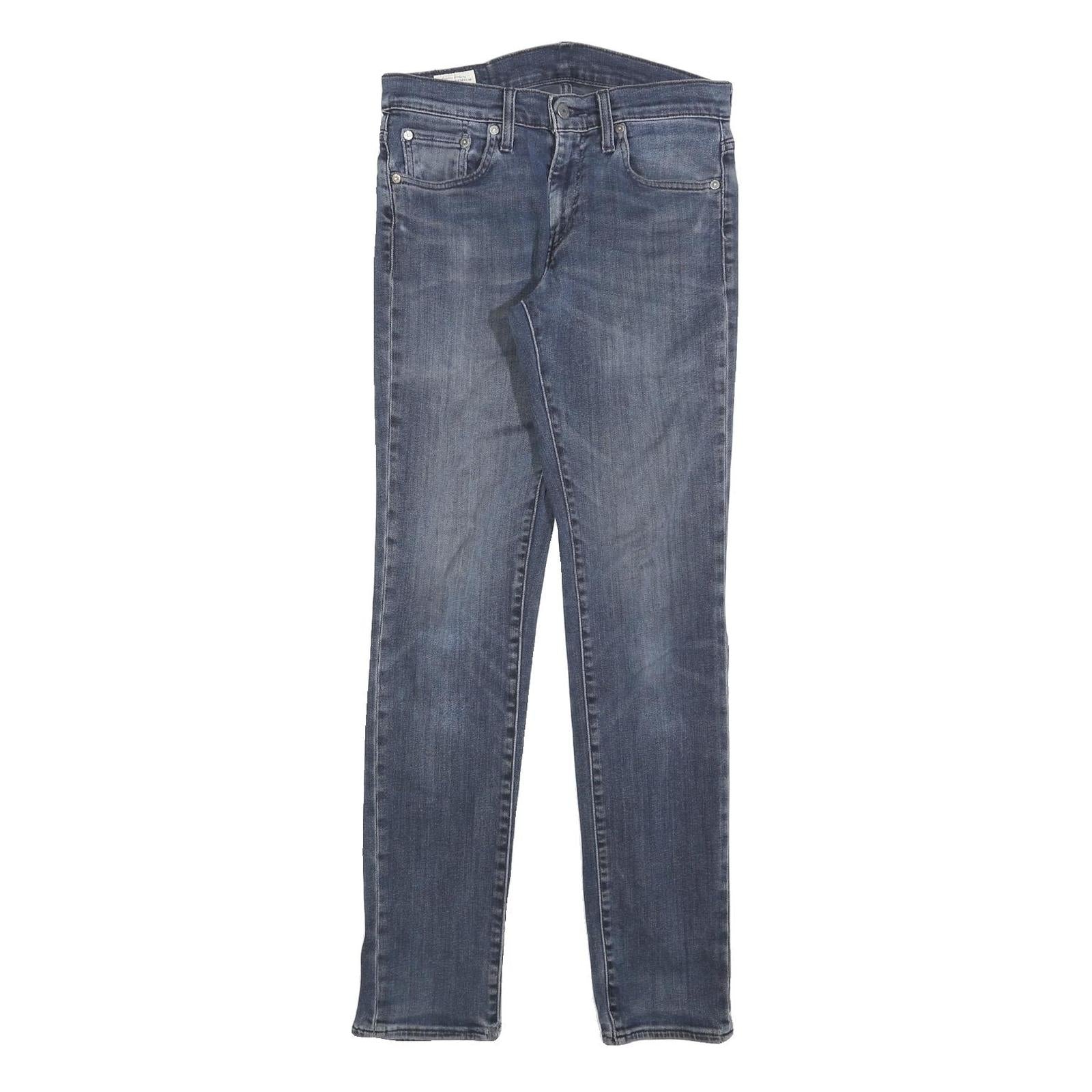 LEVI'S 511 BIG E Mens Jeans Blue Slim Skinny Denim Medium W29 L32 Vintage Retro