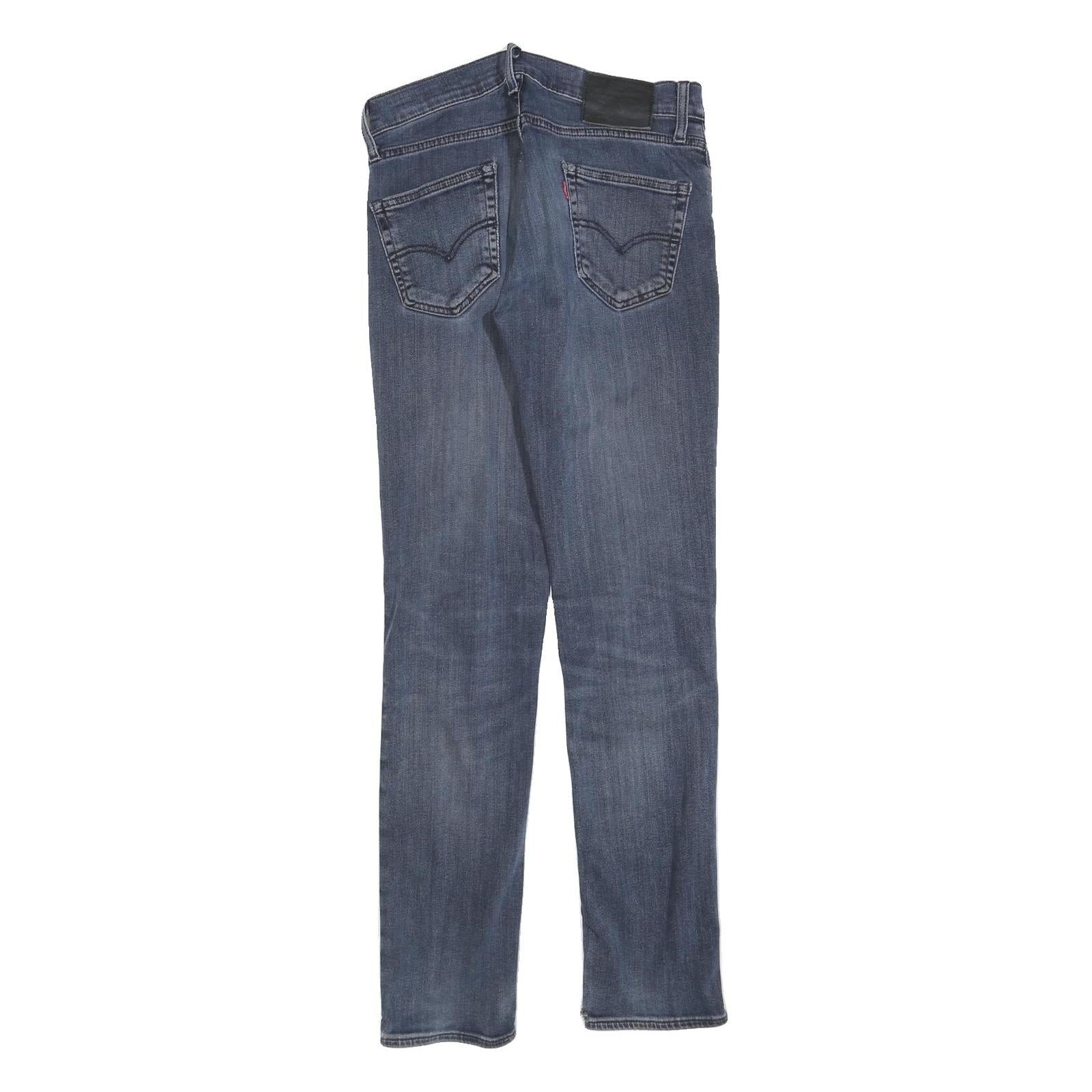 LEVI'S 511 BIG E Mens Jeans Blue Slim Skinny Denim Medium W29 L32 Vintage Retro