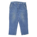 CARHARTT Dungaree Fit Carpenter Workwear Mens Jeans Blue Tapered W37 L30