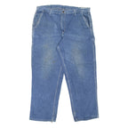 CARHARTT Dungaree Fit Carpenter Workwear Mens Jeans Blue Tapered W37 L30