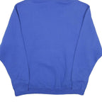 RUSSELL ATHLETIC Mens Blue Softball Pullover Hoodie 2XL Cotton Blend