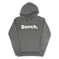 BENCH Womens Grey Pullover Hoodie UK 8 Cotton Blend Casual Sweatshirt