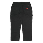 DICKIES Mens Black Regular Fit Straight Leg Denim W38 L32 Workwear Casual