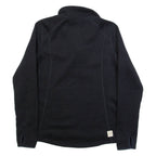 THE NORTH FACE Womens Fleece Black Button Neck L
