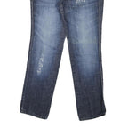 DIESEL Womens Jeans Blue Regular Straight Denim Medium W28 L25 Stylish Zip