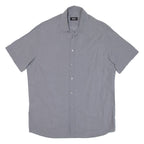 BOSS HUGO BOSS Mens Plain Shirt Grey L