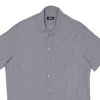 BOSS HUGO BOSS Mens Plain Shirt Grey L