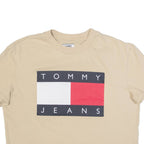 TOMMY JEANS Cropped Womens T-Shirt Beige M