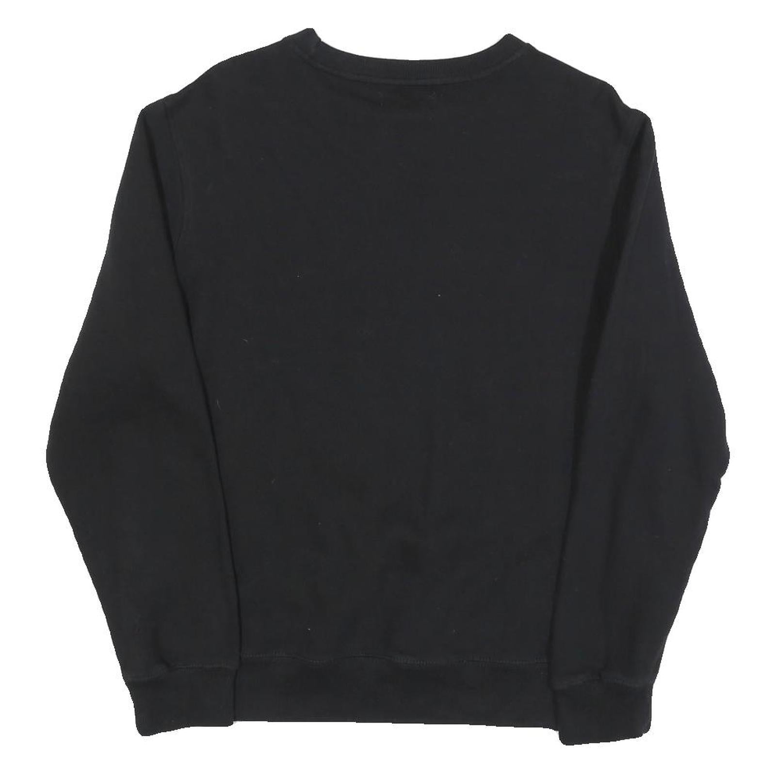 HARRIS LEWIS Mens Black King Of Music Crew Neck L Cotton Blend Sweatshirt