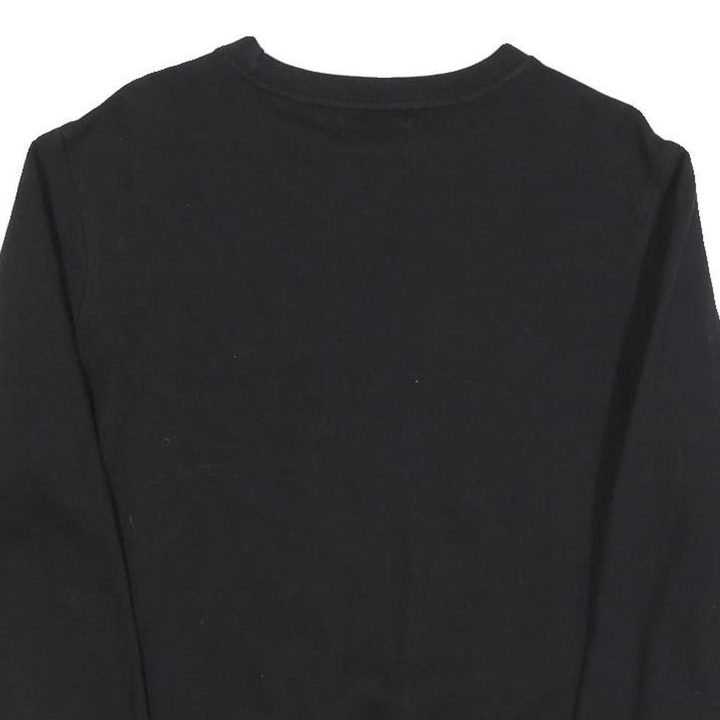 HARRIS LEWIS Mens Black King Of Music Crew Neck L Cotton Blend Sweatshirt