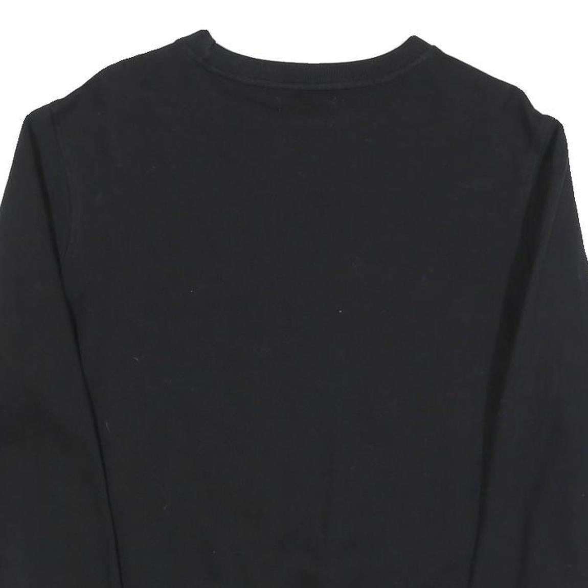 HARRIS LEWIS Mens Black King Of Music Crew Neck L Cotton Blend Sweatshirt