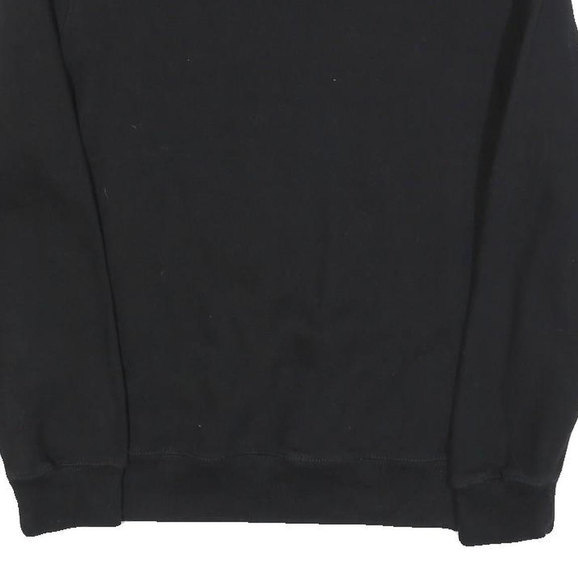 HARRIS LEWIS Mens Black King Of Music Crew Neck L Cotton Blend Sweatshirt