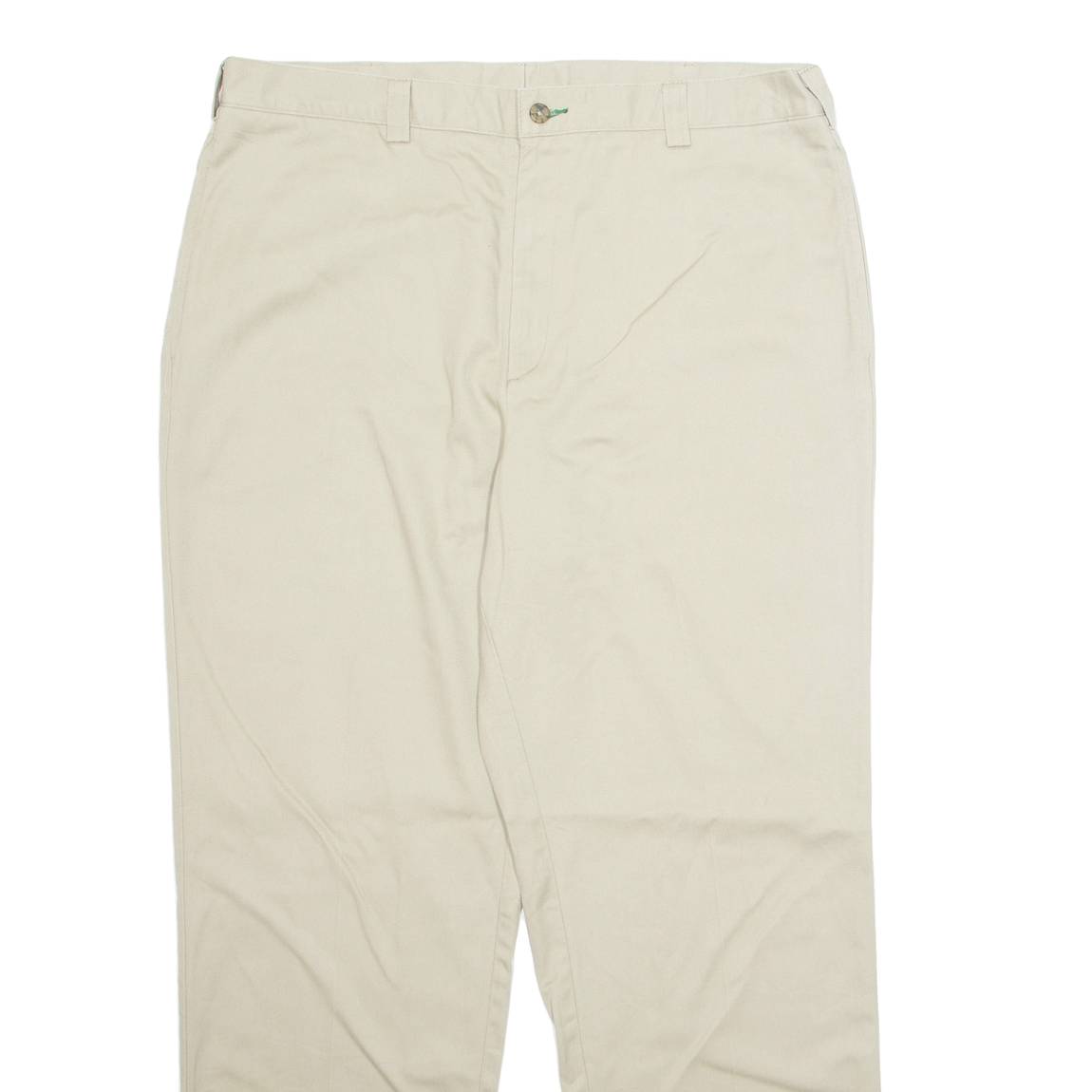 TOMMY HILFIGER Chino Workwear Mens Trousers Beige Regular Straight W38 L30