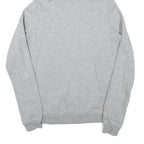 NIKE Womens Grey The Academy Volleyball Hoodie L Cotton Blend Pullover