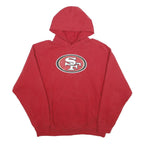 NFL Mens Red San Francisco 49ers Pullover Hoodie XL Cotton Blend