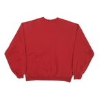 JERZEES Womens Red Marsh Tigers Crew Neck L Cotton Blend Sweatshirt Pullover