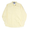 TOMMY HILFIGER Mens Yellow Shirt L Classic Cotton Long Sleeve Button Down