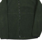 CABELA'S Mens Green Jacket XL Polyester Blend Zip Fleece Casual Outdoor Warm