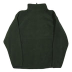 CABELA'S Mens Green Jacket XL Polyester Blend Zip Fleece Casual Outdoor Warm