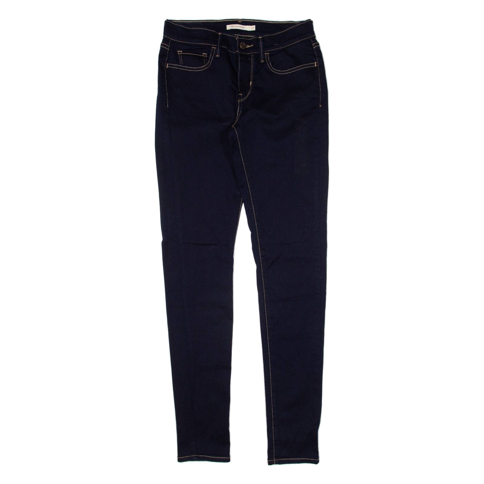 LEVI'S 710 Womens Jeans Blue Slim Skinny W27 L30