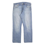 LEVI'S 501 Mens Jeans Blue Regular Straight Denim Medium W36 L28 Classic Fit Zip