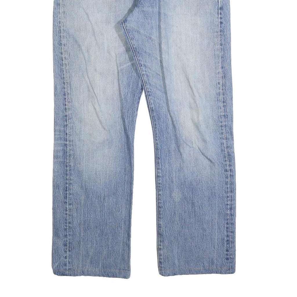 LEVI'S 501 Mens Jeans Blue Regular Straight Denim Medium W36 L28 Classic Fit Zip