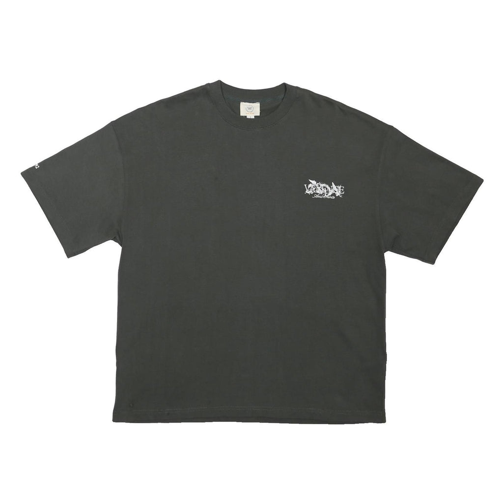 RIVER ISLAND Mens Black Graphic T-Shirt M Short Sleeve Crew Neck Printed Logo