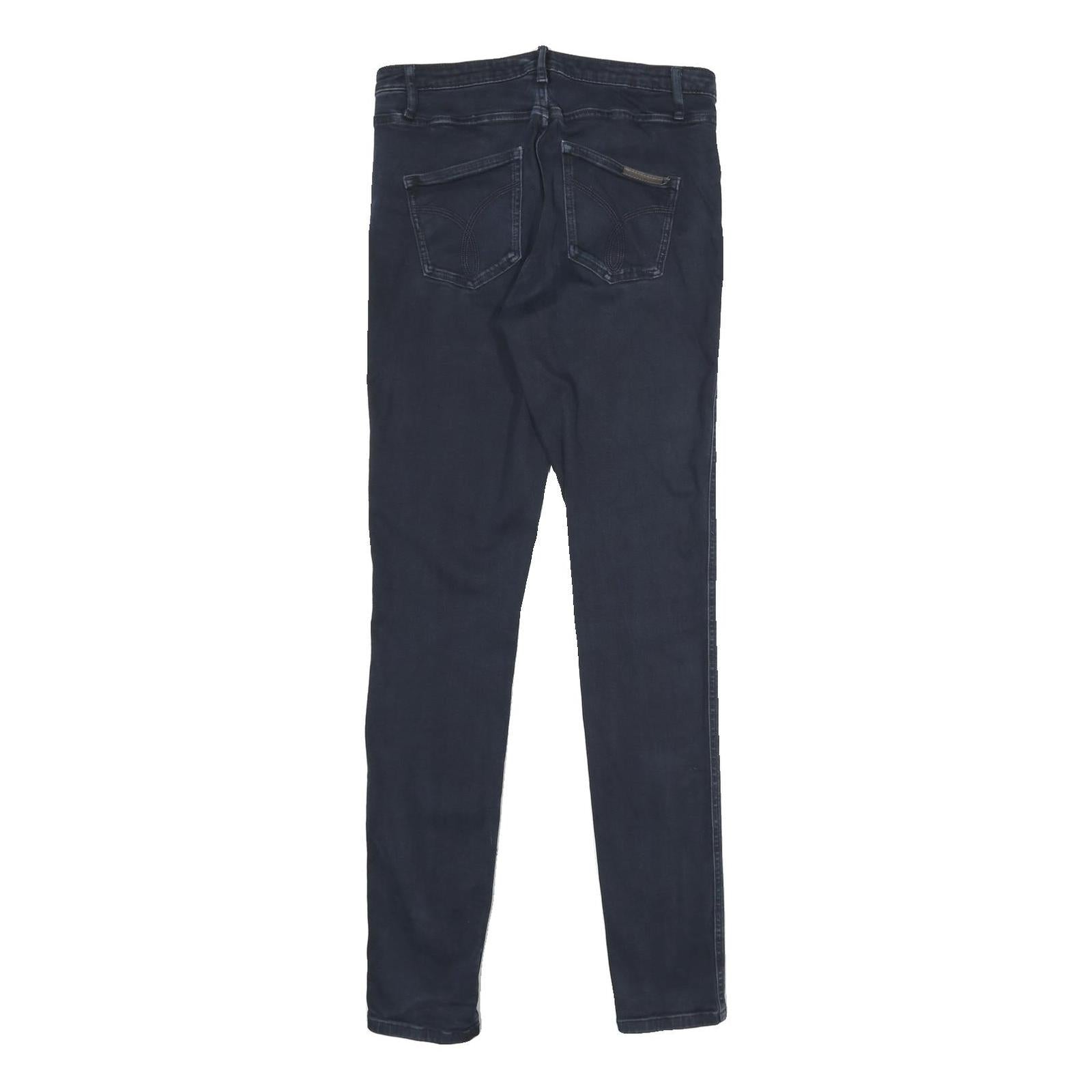 CALVIN KLEIN JEANS Womens Jeans Blue Slim Skinny Denim W29 L32 Stretch Cotton