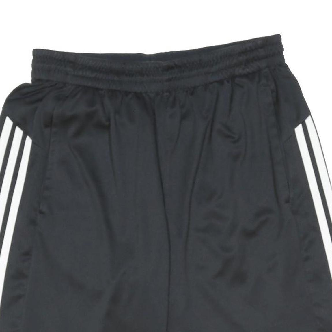 ADIDAS Mens Black Sports Shorts M W28 Polyester Blend Athletic Casual