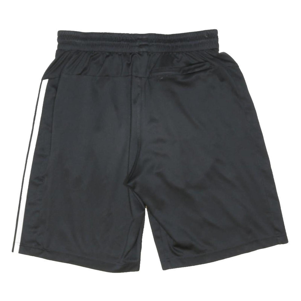 ADIDAS Mens Black Sports Shorts M W28 Polyester Blend Athletic Casual