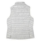 PATAGONIA Womens White Lightweight Quilted Jacket L Polyester Blend Zip