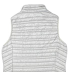 PATAGONIA Womens White Lightweight Quilted Jacket L Polyester Blend Zip