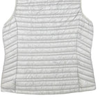 PATAGONIA Womens White Lightweight Quilted Jacket L Polyester Blend Zip