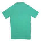 CANTERBURY Mens Green IRFU Logo Short Sleeve Polo Shirt XS Rugby Cotton Blend