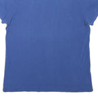 LACOSTE Mens Blue Cotton Blend Short Sleeve Polo Shirt M Casual Classic