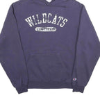 CHAMPION Mens Navy Wildcats Pullover Hoodie M Cotton Blend Casual
