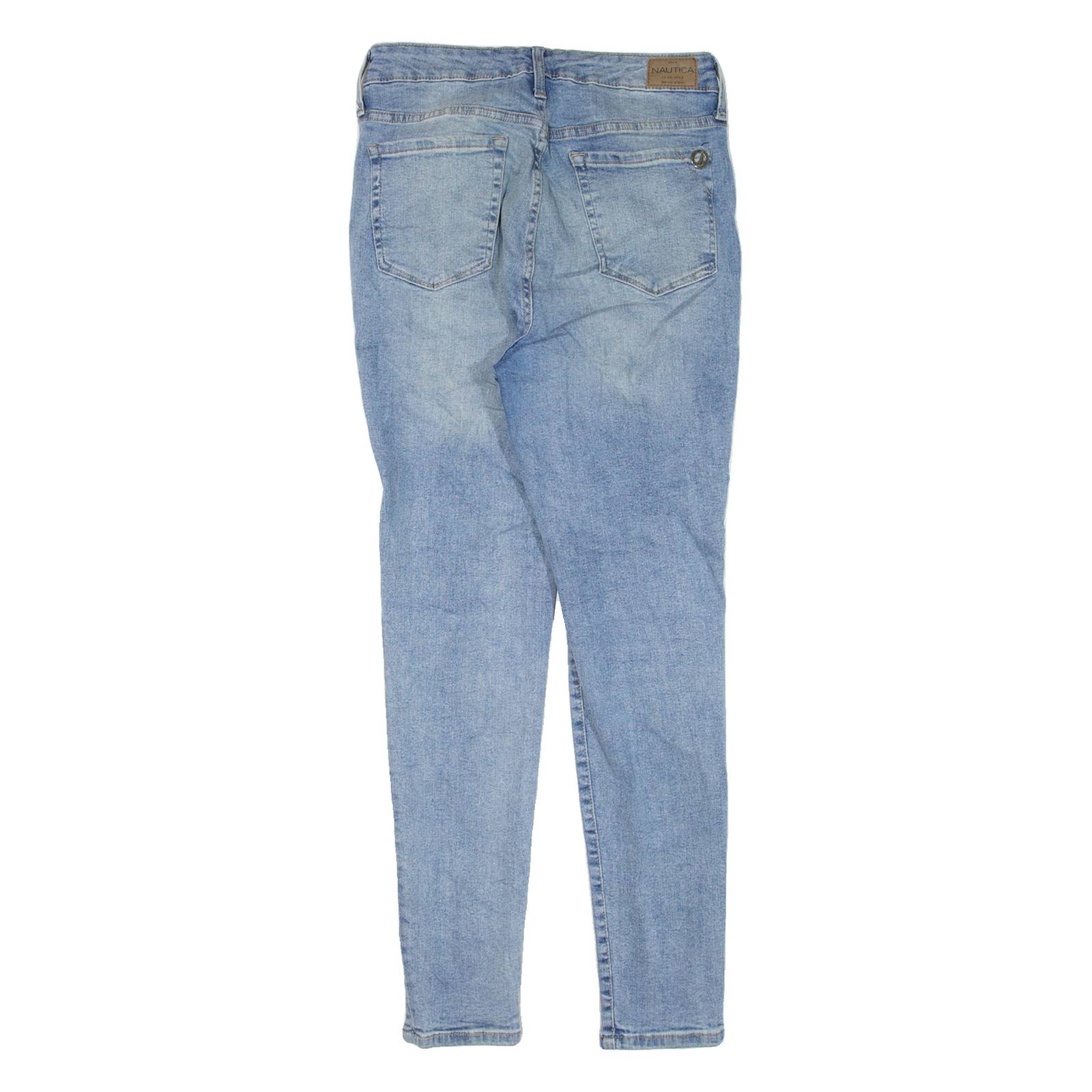 NAUTICA High Rise Womens Jeans Blue Slim Skinny W27 L27