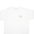 JOSTENS Mens White Graphic T-Shirt XL Short Sleeve Crew Neck Classic Cotton
