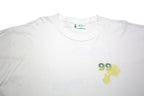 JOSTENS Mens White Graphic T-Shirt XL Short Sleeve Crew Neck Classic Cotton