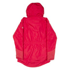 HELLY HANSEN Insulated Workwear Womens Rain Jacket Red Hooded S