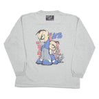 STREET BOY CLUB Mens Sweatshirt Grey Crew Neck M