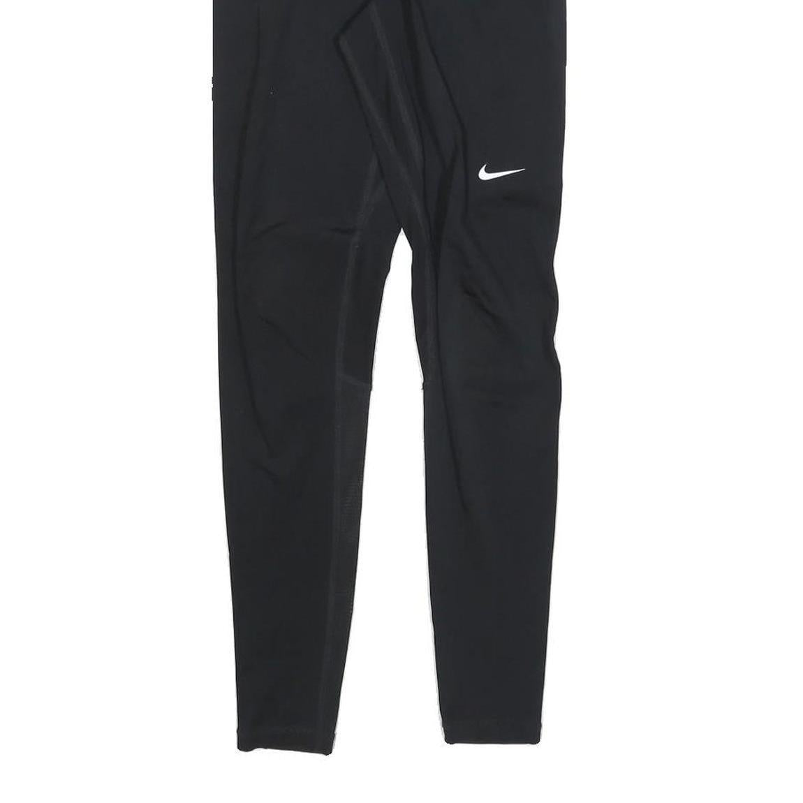 NIKE Womens Joggers Black XS W22 L25 Slim Tapered Gym Sportswear Fitness