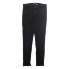 LEVI'S Womens Jeans Black Regular Skinny W26 L27
