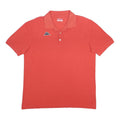 KAPPA Mens Red Short Sleeve Basic Polo Shirt XL Cotton Casual Summer