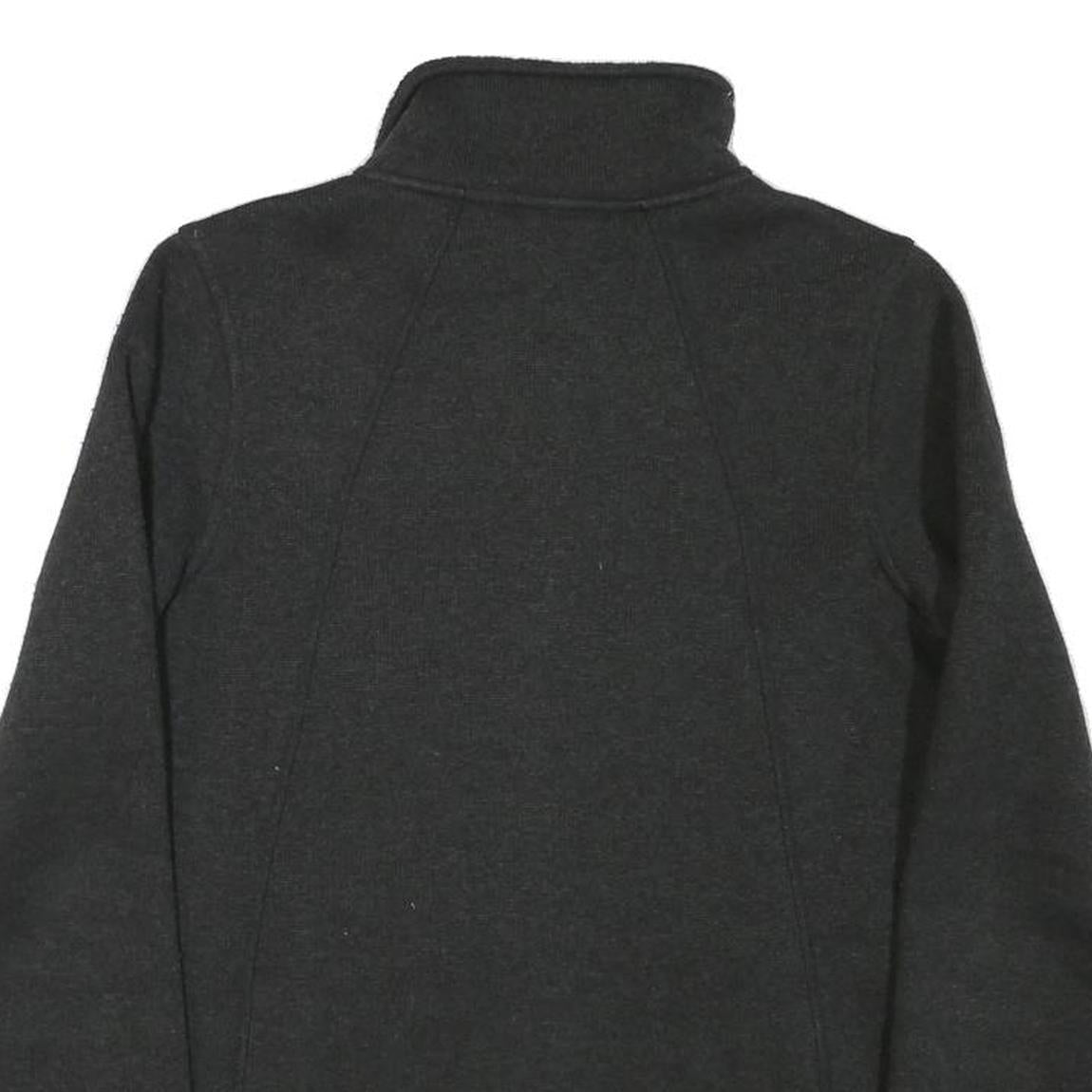 THE NORTH FACE Womens Black Jacket M Polyester Blend Zip Outdoor Casual Warm