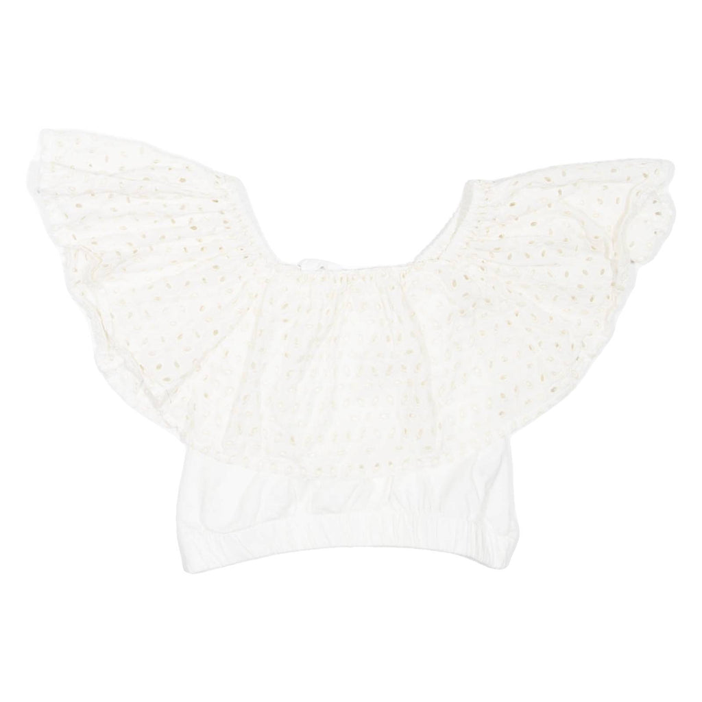 Womens Cropped Top White S