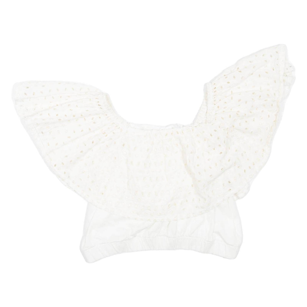 Womens Cropped Top White S