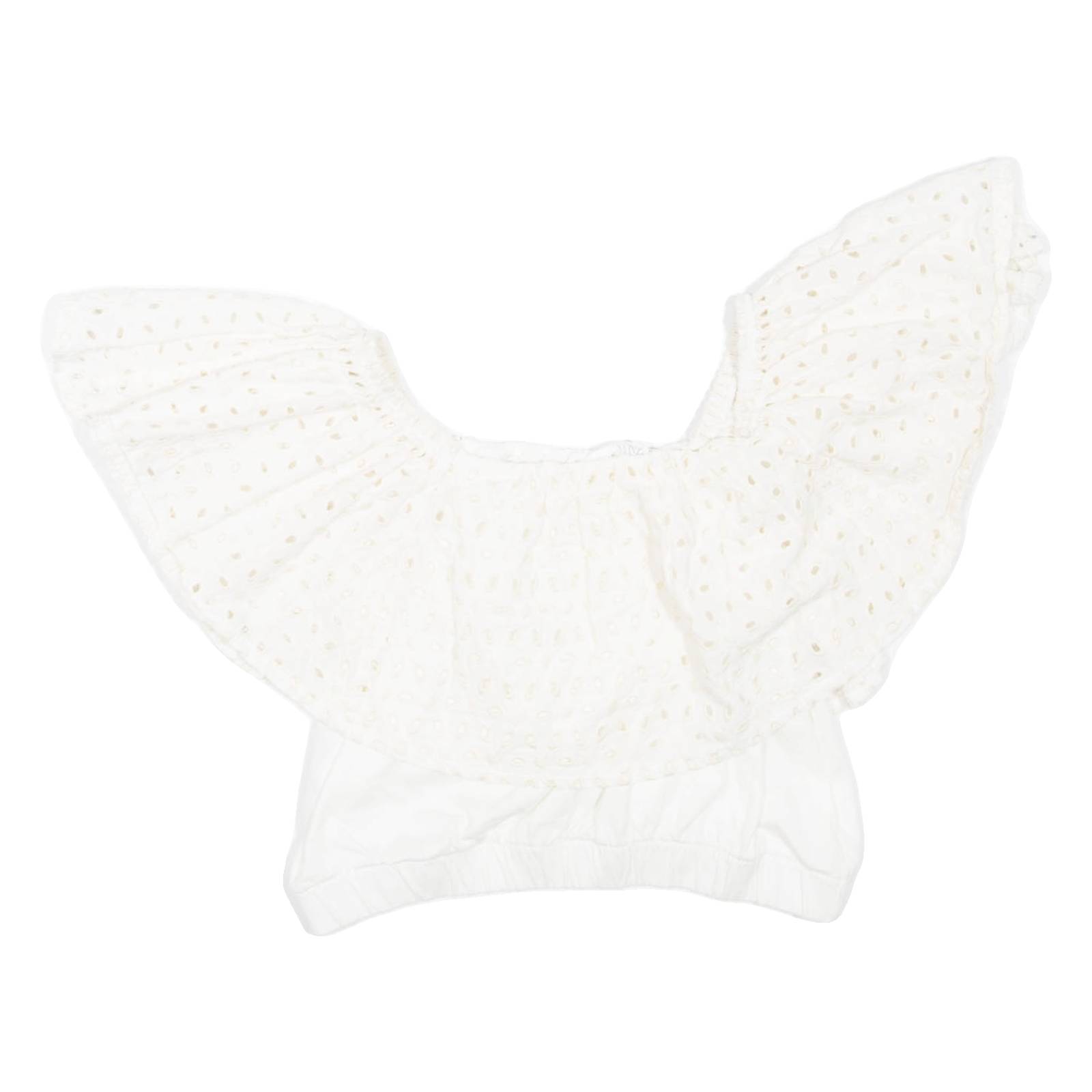 Womens Cropped Top White S